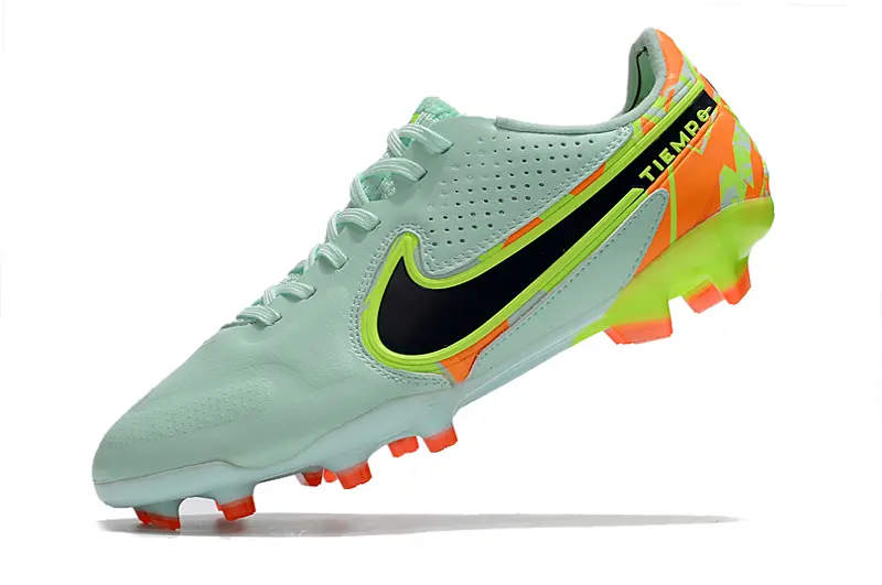 Nike Tiempo Legend 9 Elite FG - Mint/Electric Orange/Lime Green