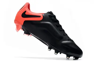 Nike Tiempo Legend 9 Elite FG - Black/Electric Yellow/Coral Red