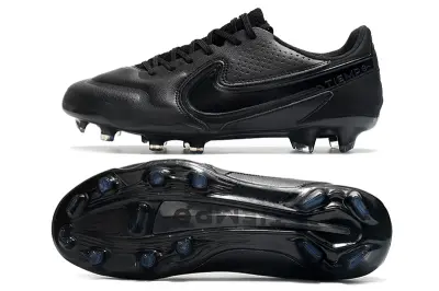 Nike Tiempo Legend 9 Elite FG - Black/Midnight Shadow/Charcoal Black