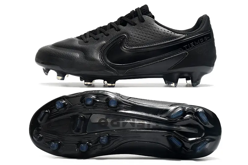 Nike Tiempo Legend 9 Elite FG - Black/Midnight Shadow/Charcoal Black
