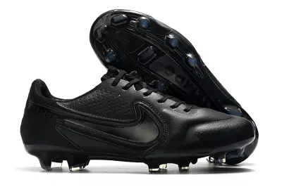 Nike Tiempo Legend 9 Elite FG - Black/Midnight Shadow/Charcoal Black