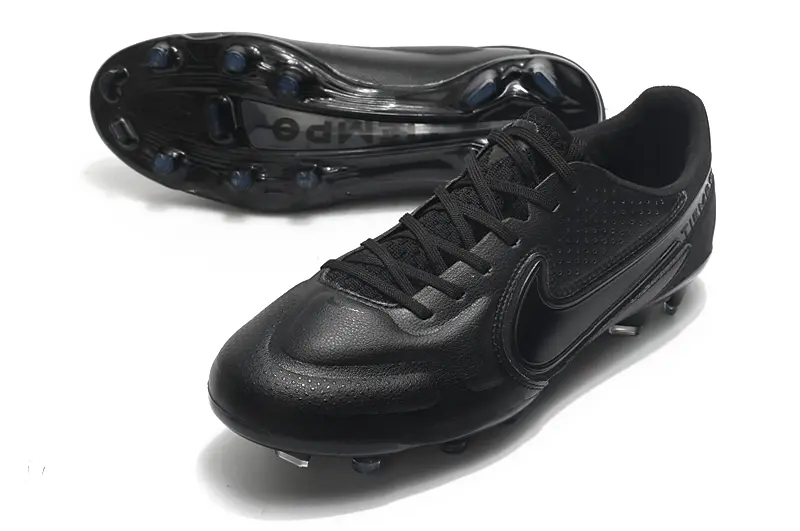 Nike Tiempo Legend 9 Elite FG - Black/Midnight Shadow/Charcoal Black