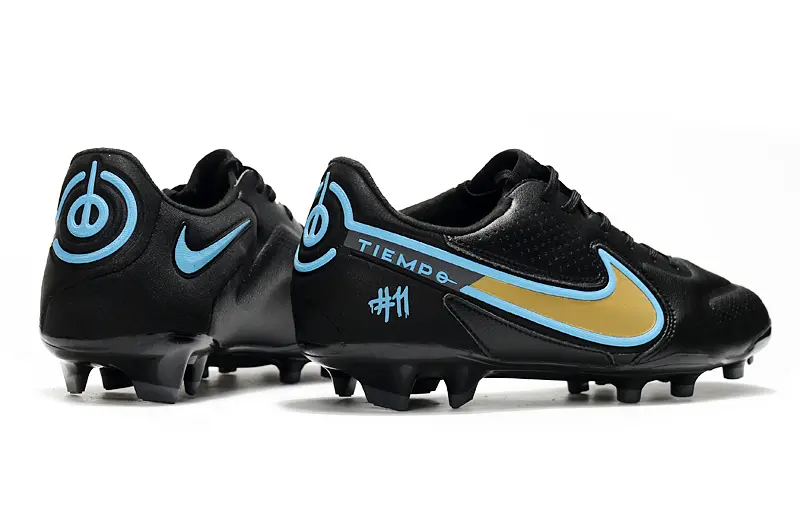 Nike Tiempo Legend 9 Elite FG - Black/Gold/Blue