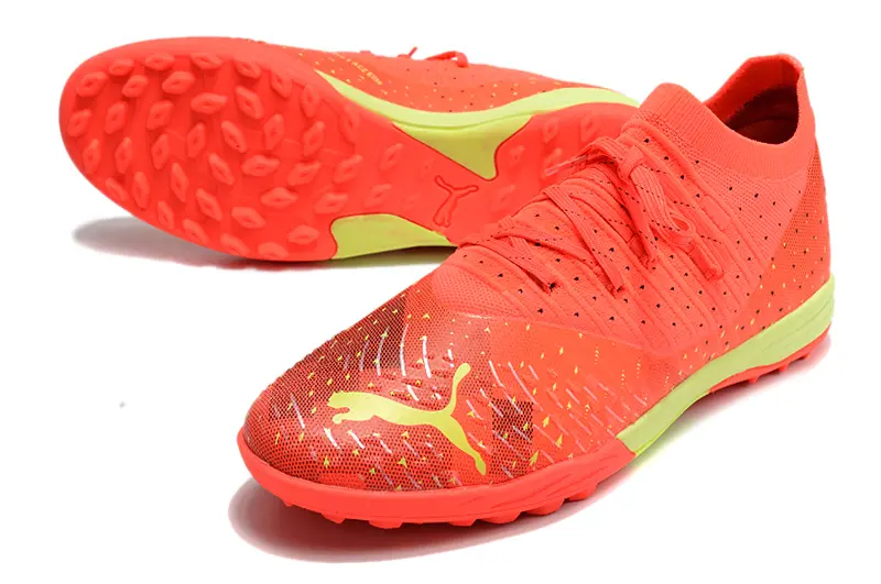 Puma Future Z 1.3 Pro TF - Red/Vibrant Orange/Lime Green