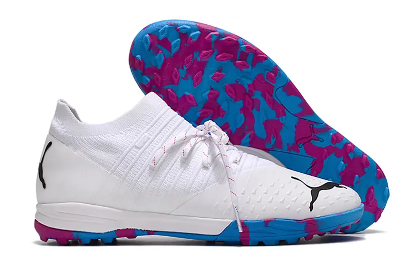Puma Future Z 1.3 Pro TF - White/Vibrant Pink/Turquoise