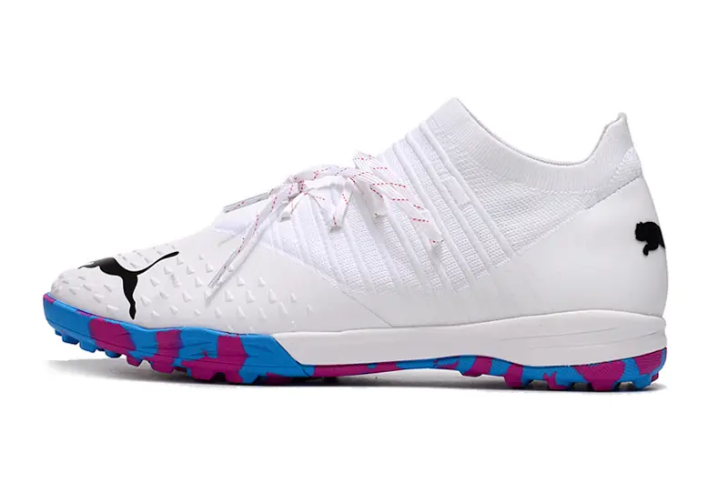 Puma Future Z 1.3 Pro TF - White/Vibrant Pink/Turquoise