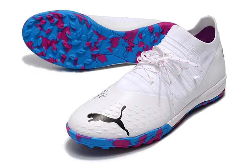 Puma Future Z 1.3 Pro TF - White/Vibrant Pink/Turquoise