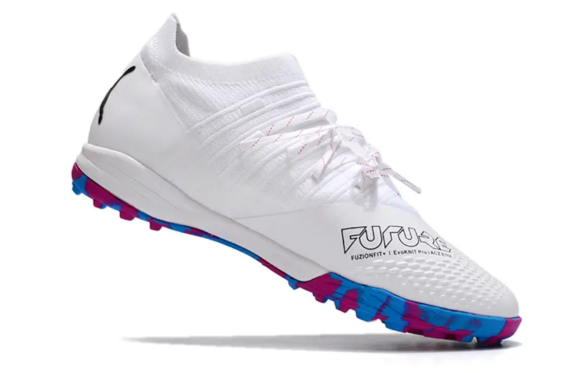 Puma Future Z 1.3 Pro TF - White/Vibrant Pink/Turquoise