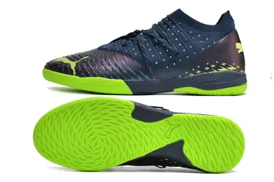 Puma Future Z 1.3 IC - Navy/Electric Lime/Navy Blue
