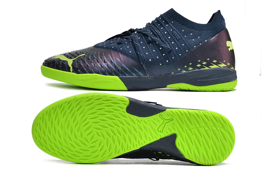 Puma Future Z 1.3 IC - Navy/Electric Lime/Navy Blue