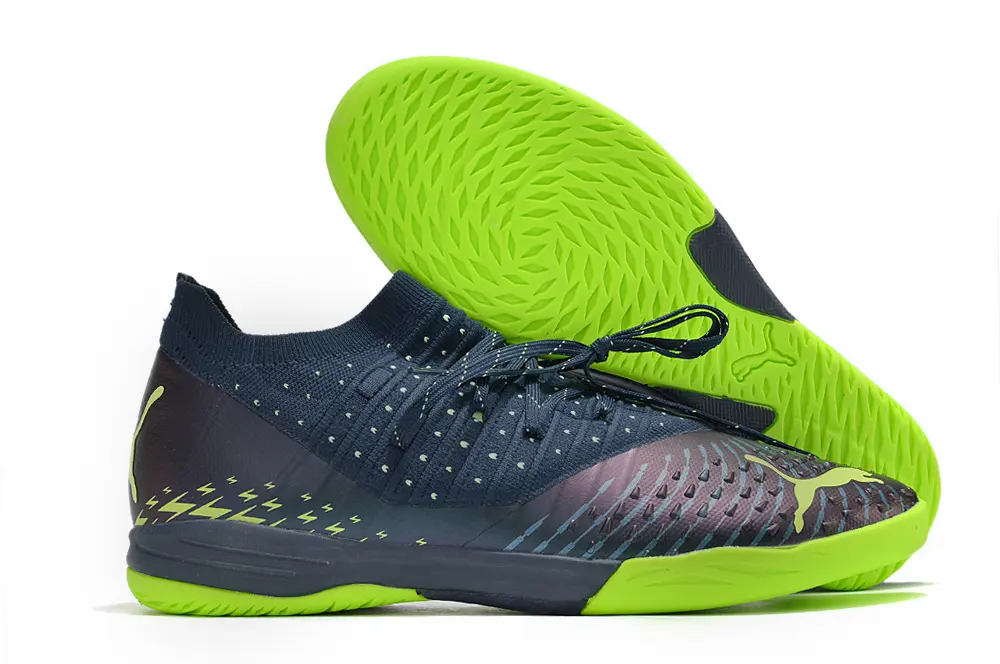 Puma Future Z 1.3 IC - Navy/Electric Lime/Navy Blue