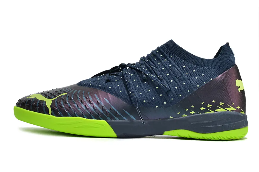 Puma Future Z 1.3 IC - Navy/Electric Lime/Navy Blue