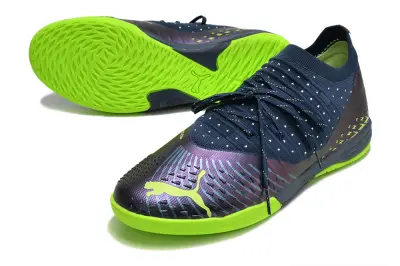 Puma Future Z 1.3 IC - Navy/Electric Lime/Navy Blue