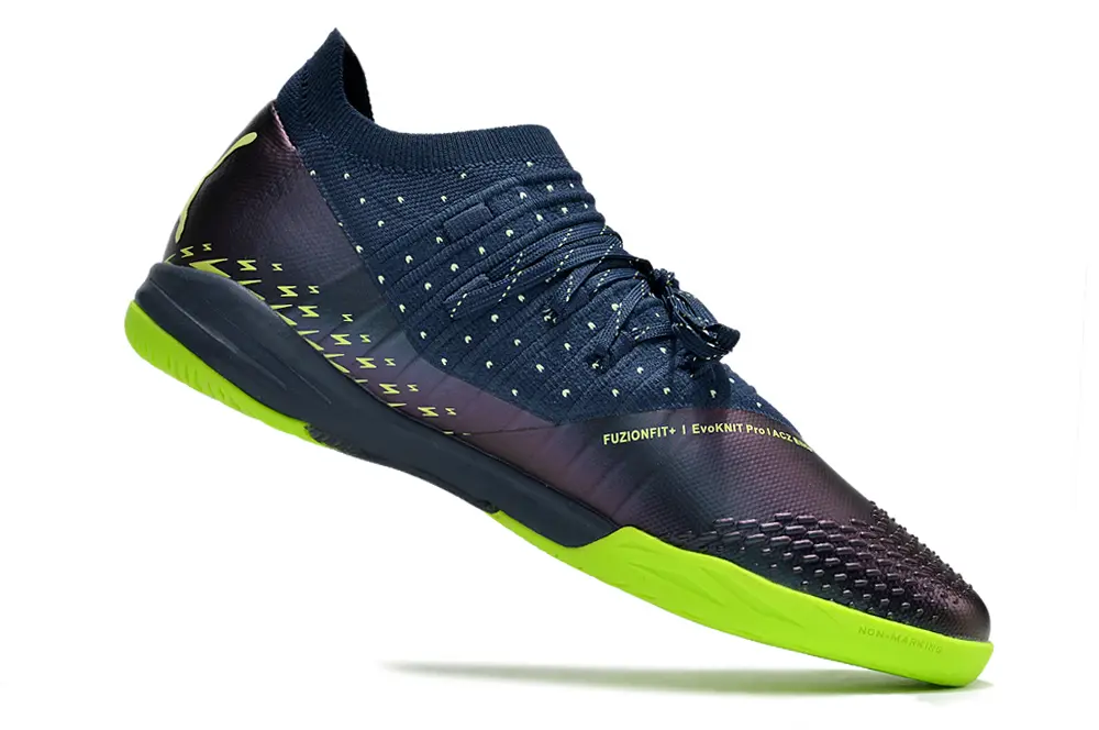 Puma Future Z 1.3 IC - Navy/Electric Lime/Navy Blue