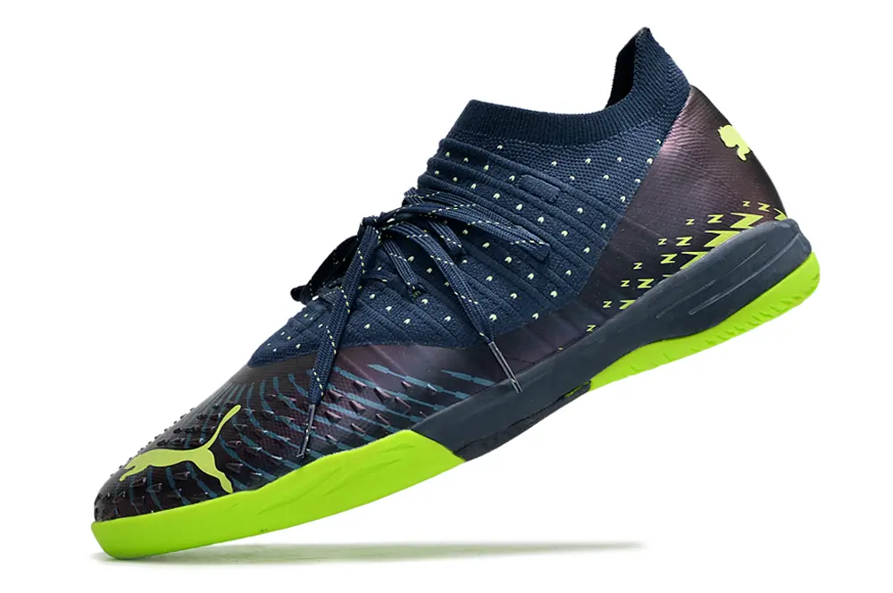 Puma Future Z 1.3 IC - Navy/Electric Lime/Navy Blue
