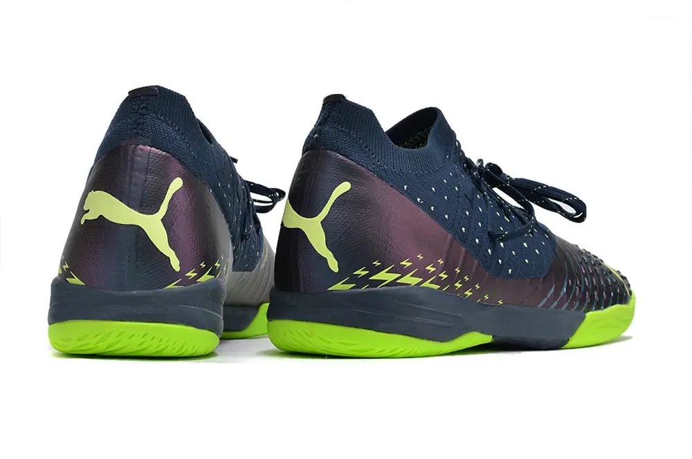 Puma Future Z 1.3 IC - Navy/Electric Lime/Navy Blue