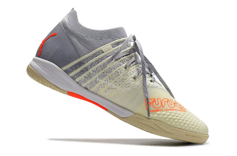 Puma Future Z 1.3 IC - Yellow/Light Grey/Neon Orange