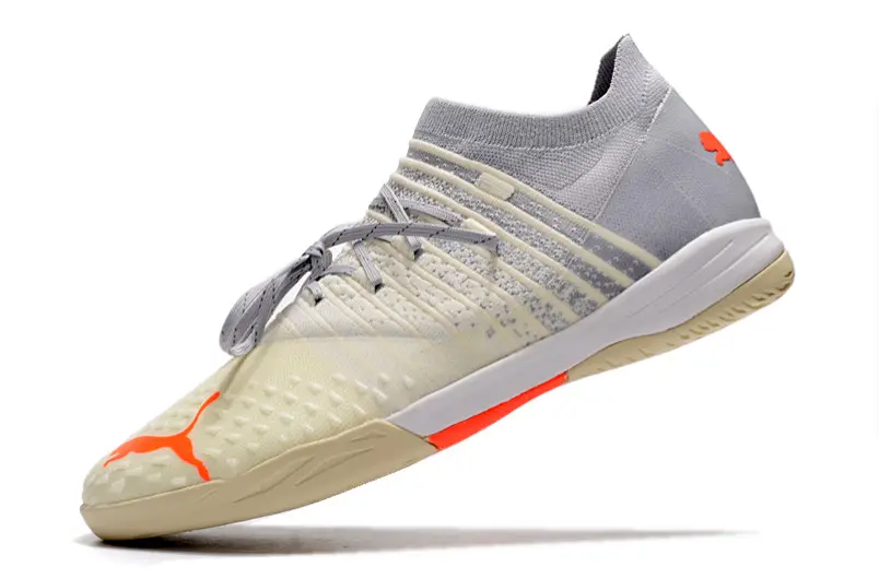 Puma Future Z 1.3 IC - Yellow/Light Grey/Neon Orange