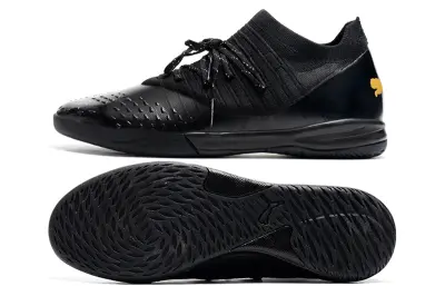 Puma Future Z 1.3 IC - Black/Midnight Black/Golden Accent