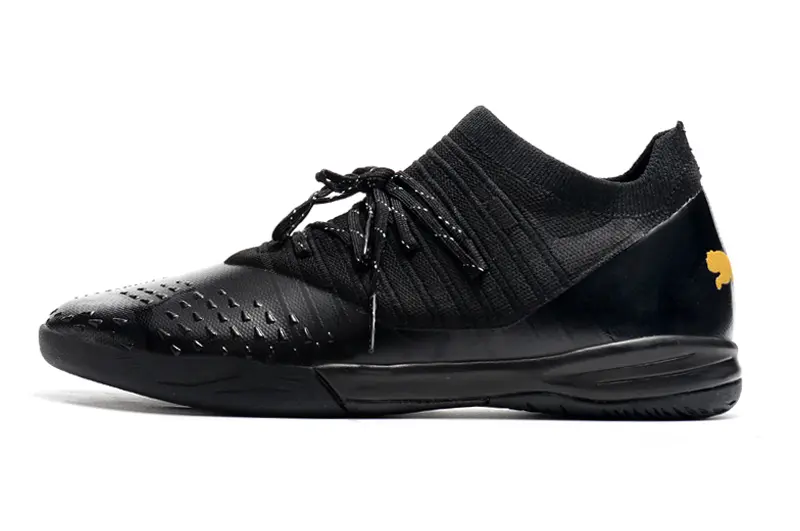 Puma Future Z 1.3 IC - Black/Midnight Black/Golden Accent