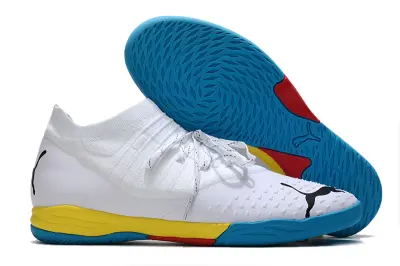 Puma Future Z 1.3 IC - White/Vibrant Blue/Fiery Red