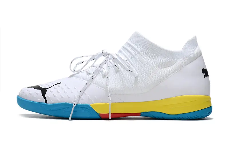 Puma Future Z 1.3 IC - White/Vibrant Blue/Fiery Red