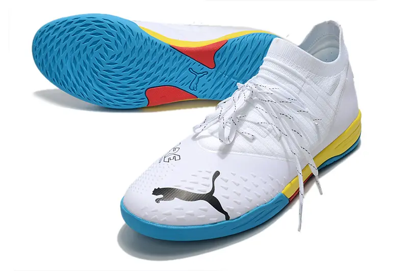 Puma Future Z 1.3 IC - White/Vibrant Blue/Fiery Red