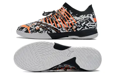 Puma Future Z 1.3 IC - Black/Vibrant Orange/White