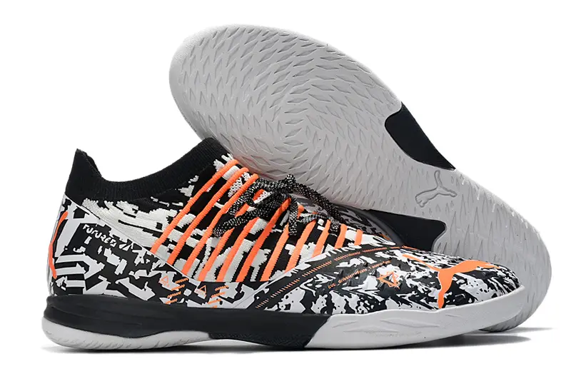 Puma Future Z 1.3 IC - Black/Vibrant Orange/White