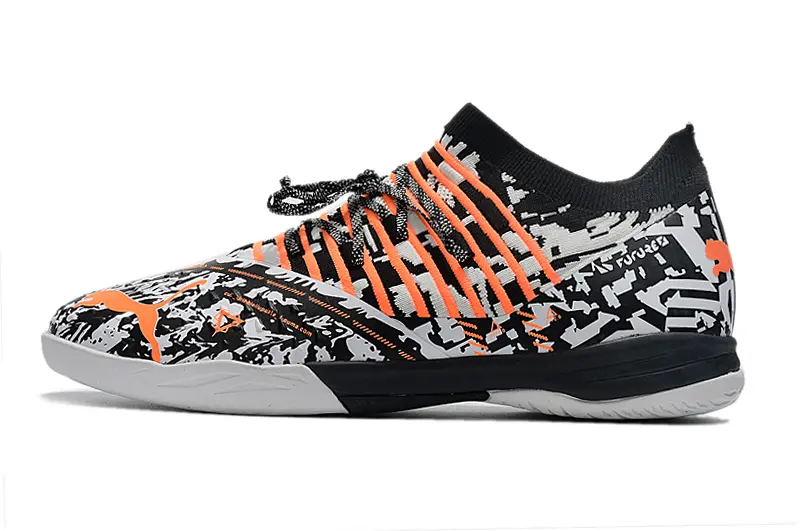 Puma Future Z 1.3 IC - Black/Vibrant Orange/White