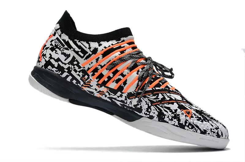 Puma Future Z 1.3 IC - Black/Vibrant Orange/White