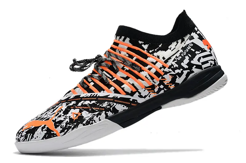 Puma Future Z 1.3 IC - Black/Vibrant Orange/White