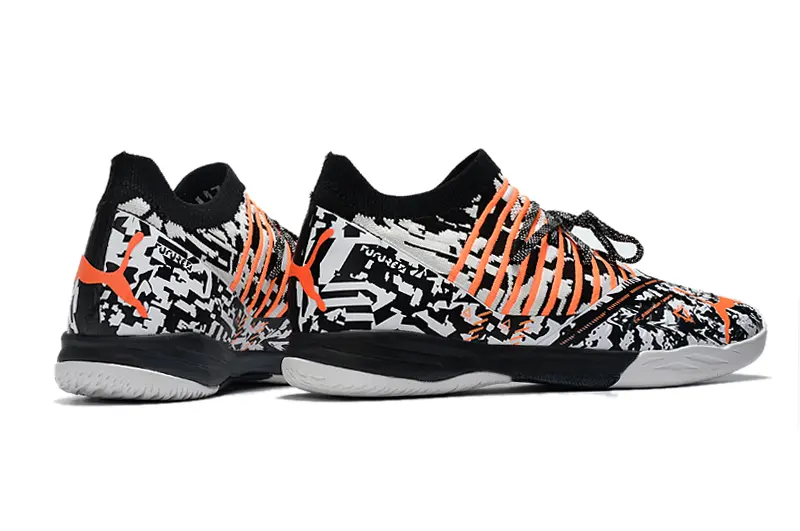 Puma Future Z 1.3 IC - Black/Vibrant Orange/White