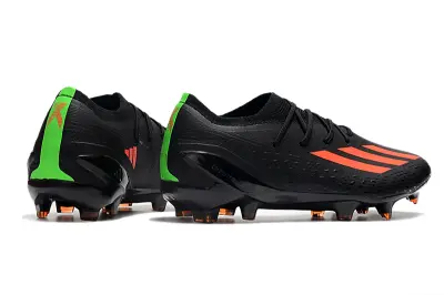 Adidas X Speedportal.1 FG - Black/Vibrant Orange/Neon Green