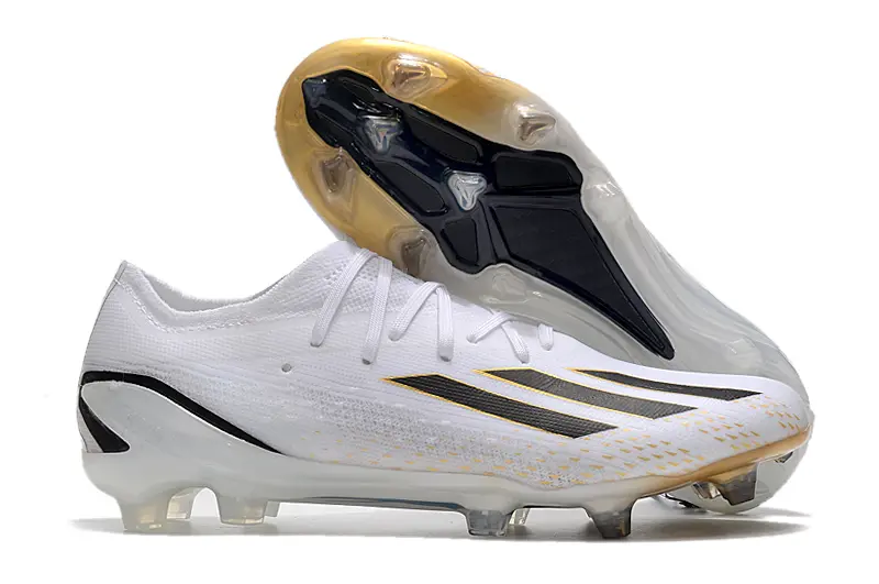 Adidas X Speedportal.1 FG - White/Golden Black/Black