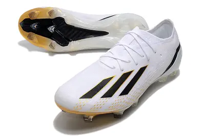 Adidas X Speedportal.1 FG - White/Golden Black/Black