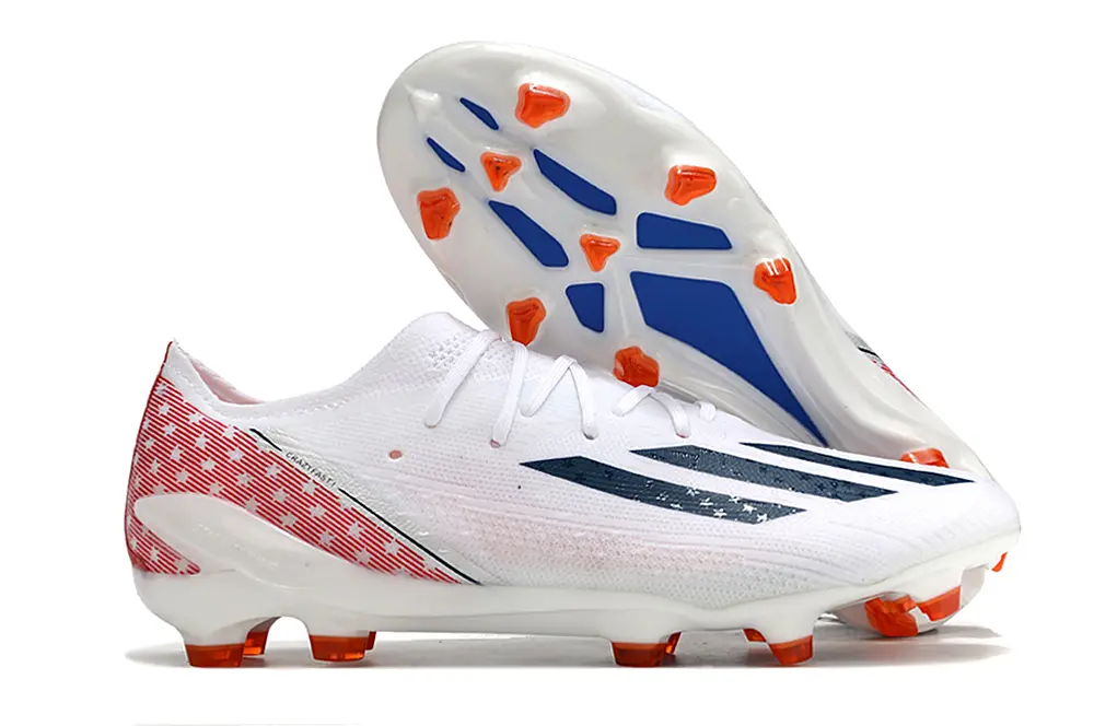 Adidas X Speedportal.1 USA FG - White/Crimson Splash/Blue Spark