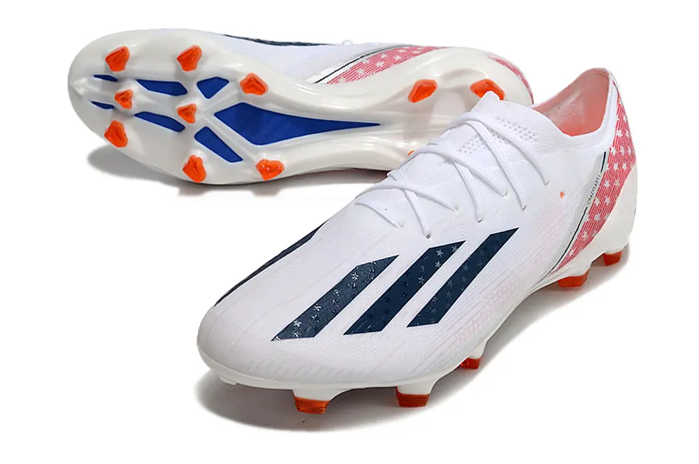 Adidas X Speedportal.1 USA FG - White/Crimson Splash/Blue Spark