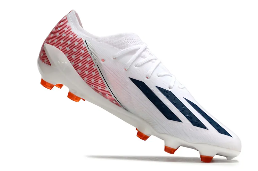 Adidas X Speedportal.1 USA FG - White/Crimson Splash/Blue Spark