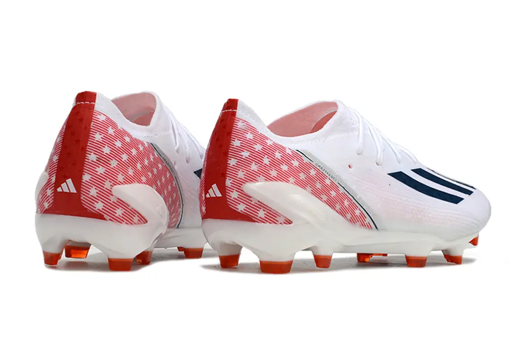 Adidas X Speedportal.1 USA FG - White/Crimson Splash/Blue Spark