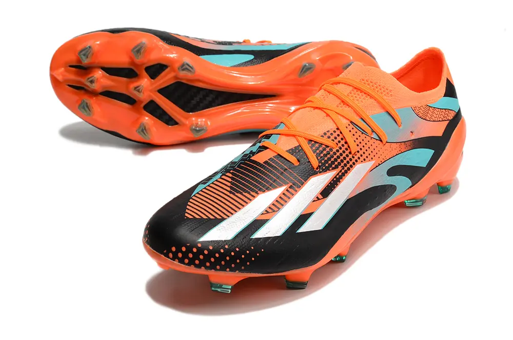 Adidas X Speedportal.1 FG - Black/Electric Orange/Aqua Blue