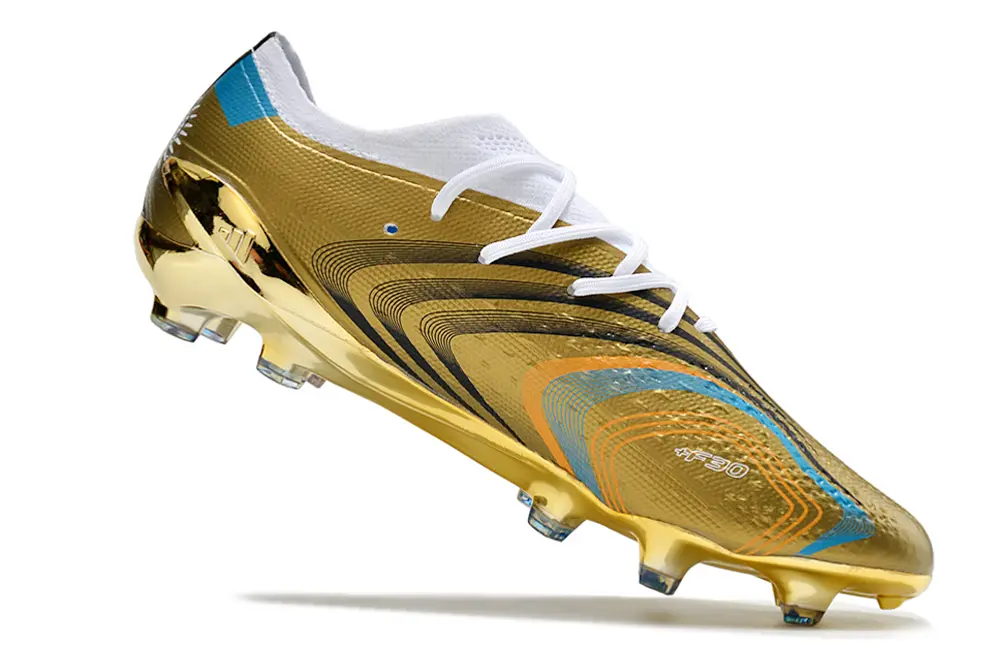 Messi x Adidas X Speedportal.1 FG - Gold/Shiny Gold/White