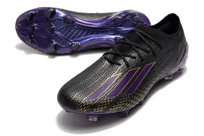 Adidas X Speedportal.1 FG - Black/Metallic Gold/Grape Purple