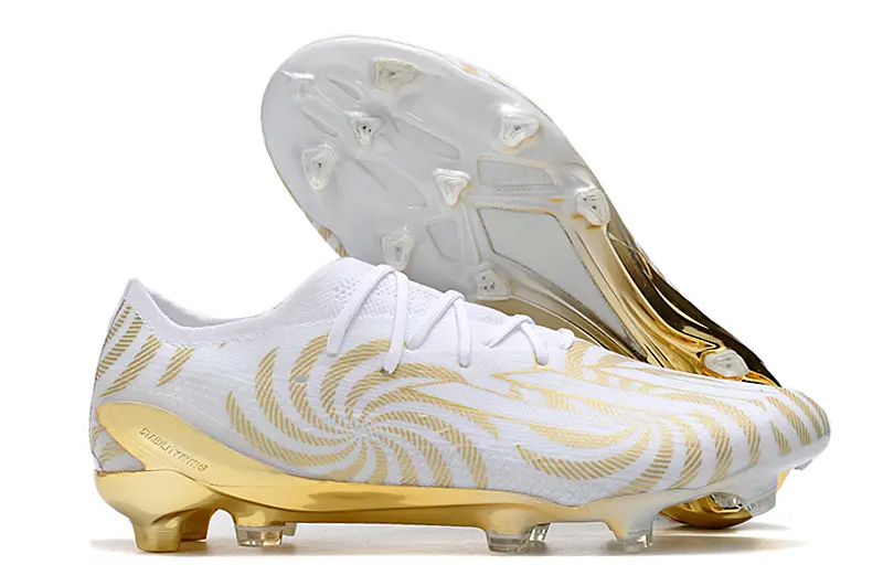 Adidas X Speedportal.1 FG - White/Golden Accents/Metallic Gold