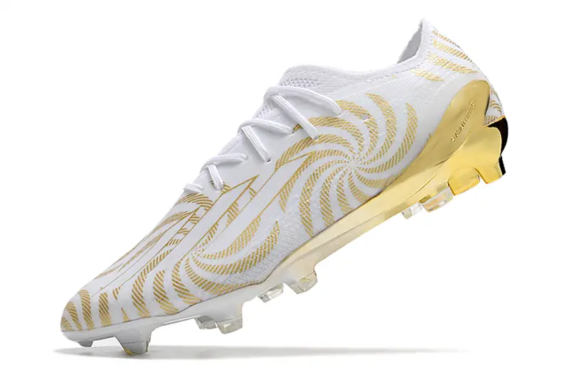 Adidas X Speedportal.1 FG - White/Golden Accents/Metallic Gold