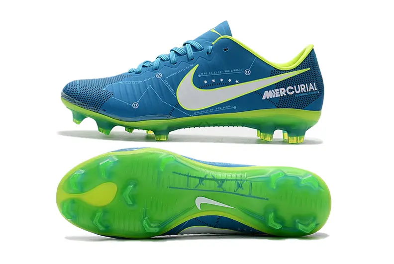 Nike Mercurial Vapor 11 FG - Blue/Electric Blue/Lime Green