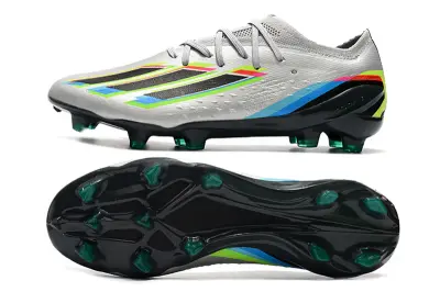 Adidas X Speedportal.1 FG - Gray/Electric Blue/Neon Green