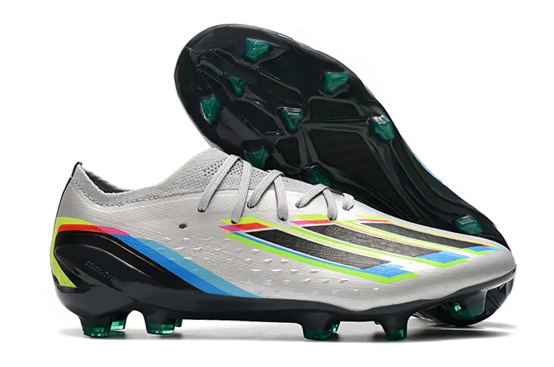 Adidas X Speedportal.1 FG - Gray/Electric Blue/Neon Green