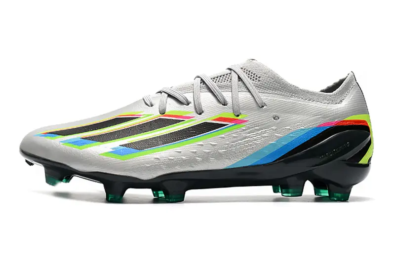 Adidas X Speedportal.1 FG - Gray/Electric Blue/Neon Green
