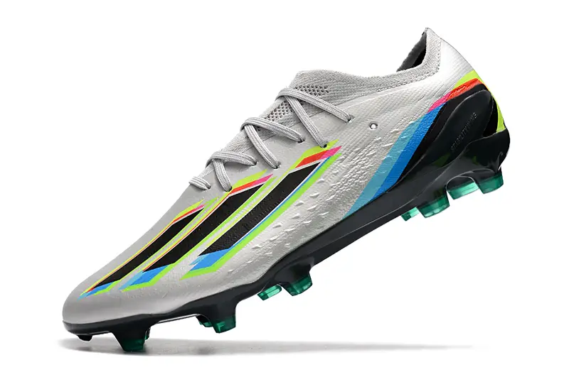 Adidas X Speedportal.1 FG - Gray/Electric Blue/Neon Green